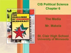 Chapter 6 Notes - St. Clair Schools