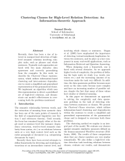 P07-1057 - Association for Computational Linguistics