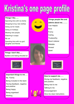 Things people like and admire about me&hellip;&hellip;&hellip; I am Helpful Kind