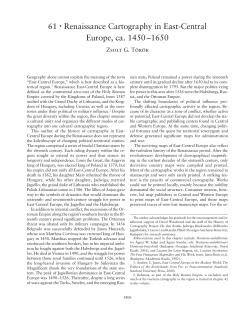 The History of Cartography, Volume 3: Cartography in the European