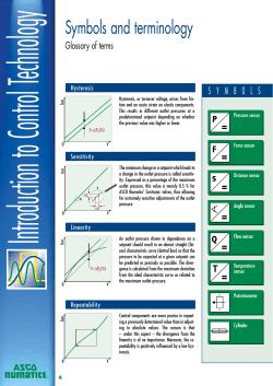 Symbols and terminology