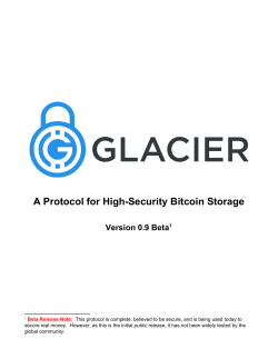 Glacier Protocol