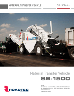 SB-1500e/ex Brochure