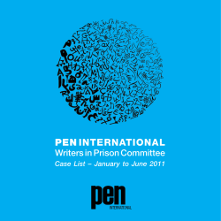 June 2011 - PEN International