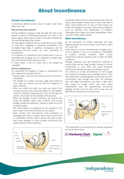 About Incontinence - Independence Australia