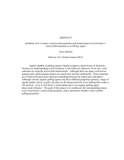 ABSTRACT Synthesis of 4-cis-butyl-1