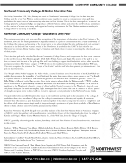 NWCC Pole Story.qxp - Northwest Community College