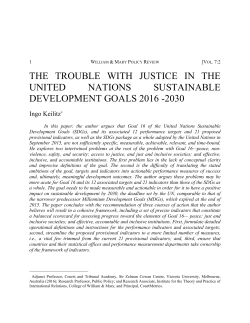 the trouble with justice in the united nations sustainable