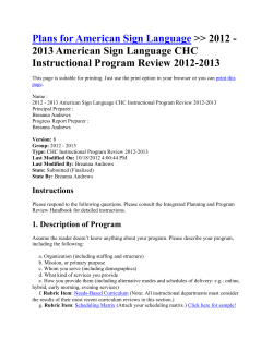 ASL PDF - Crafton Hills College
