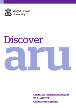 Discover - Anglia Ruskin University