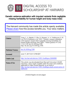 Genetic variance estimation with imputed variants finds negligible