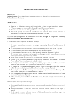 International Business Economics