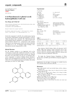 4-(4-Fluorobenzoyl)-3-phenyl-3, 4-dihydronaphthalen-1 (2H)-one