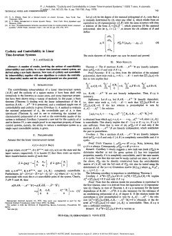 Cyclicity and Controllability in Linear Time