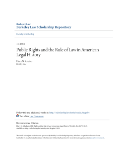 - Berkeley Law Scholarship Repository
