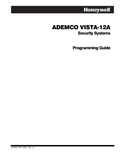 ADEMCO VISTA-12A