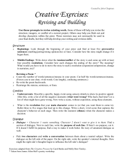Prompts for Revision
