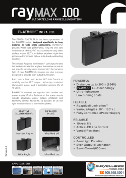 MAX 100 - Surveillance