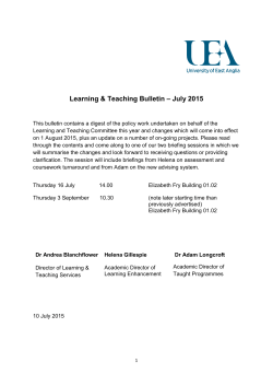 July 2015 - UEA`s Portal