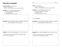 Figurative Language