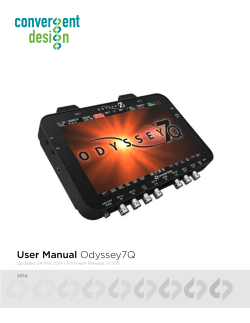 Odyssey 7Q User Manual
