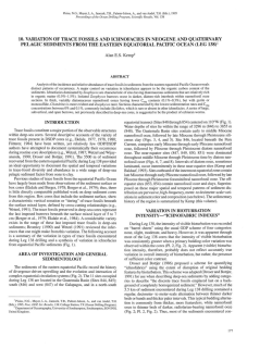 10. Variation of Trace Fossils and Ichnofacies in Neogene and