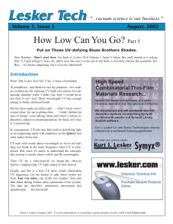 How Low Can You Go? Part 5