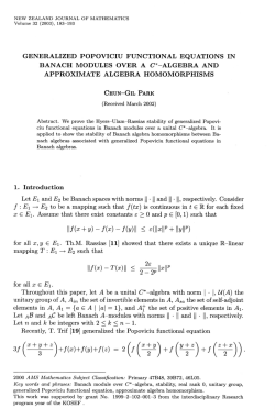 GENERALIZED POPOVICIU FUNCTIONAL EQUATIONS IN