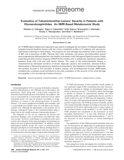 Evaluation of Tubulointerstitial Lesions` Severity in Patients with