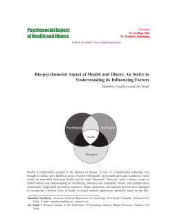 Psychosocial Aspect of Health and Illnes.pmd
