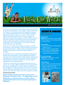 Play with Mud - Elliott`s Gymnastics Classes