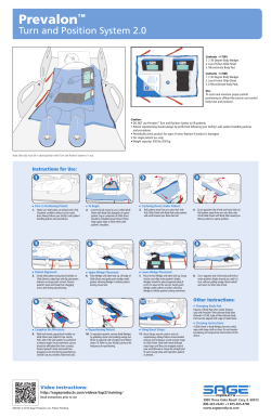 Prevalon Turn and Position System 2.0 (TAP)