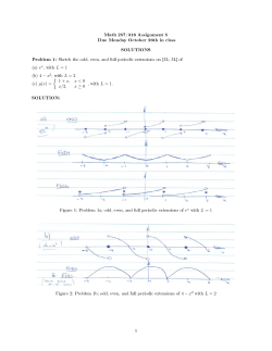Solutions - UBC Math