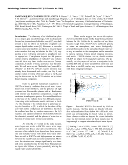 HABITABLE ICE-COVERED EXOPLANETS. R. Barnes1,2, S