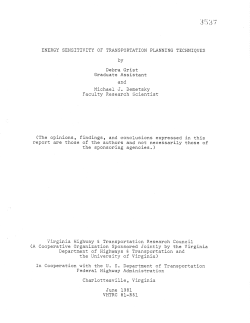 81-R51 - Virginia Department of Transportation