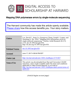 Mapping DNA polymerase errors by single
