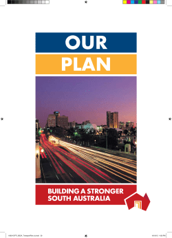 Our PLAN - Integrated Transport and Land Use Plan