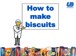 How to make biscuits
