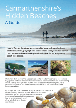 Carmarthenshire`s Hidden Beaches
