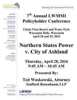 Northern States Power v. City of Ashland