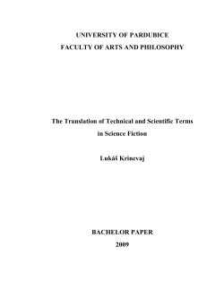 3. translating science fiction