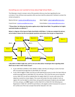 Everything you ever wanted to know about High School Math &hellip;&hellip;