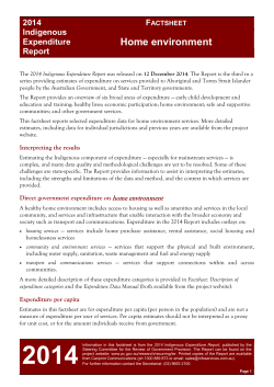 Home environment (PDF