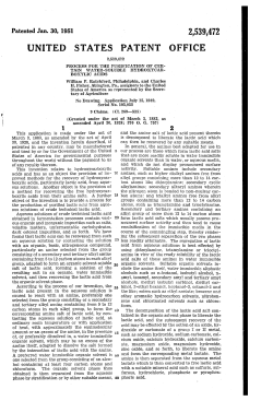 Process for the purification of certain water
