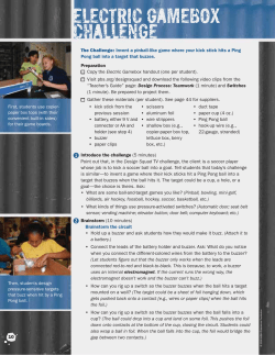 electric gamebox challenge