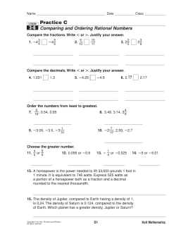 Practice C 3-6