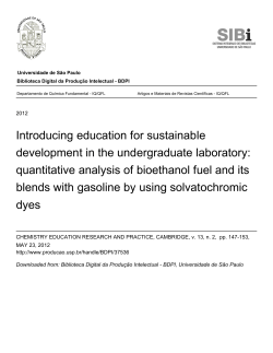 Introducing education for sustainable development in