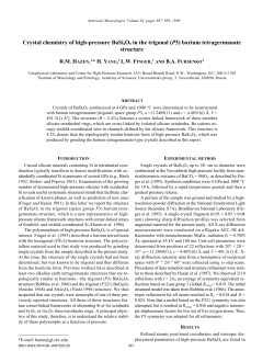 Crystal chemistry of high-pressure BaSi4O9 in the trigonal (P3