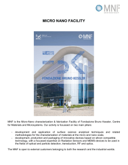 FBK-CMM facility