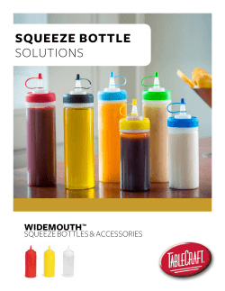 squeeze bottle solutions